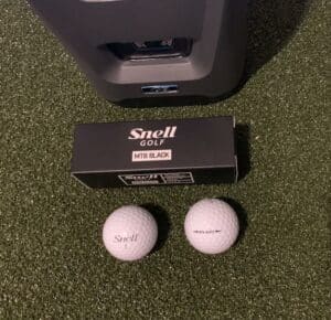 MTB Black Golf balls