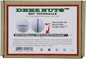 DeezNuts illegal golf balls