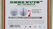 Deez Nuts golf balls