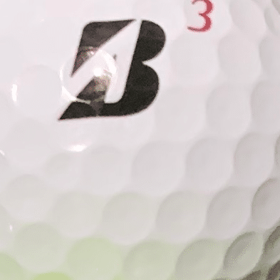 Bridgestone golf ball dimples