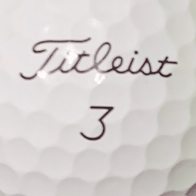 Titleist ProV1 Dimples