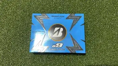 bridgestone e9 golf balls box front