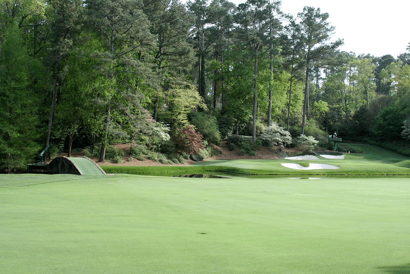 12th hole at Augusta
