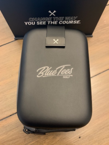 Blue Tees golf laser rangefinder carry case
