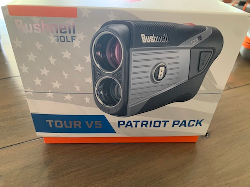 Bushnell Tour V5 Rangefinder unboxing