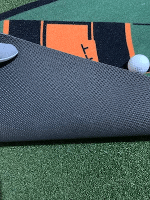 wellputt putting mat rubber backing